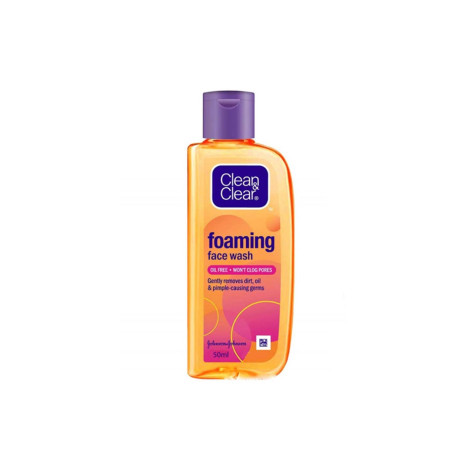 Clean & Clear Foaming Face Wash 50ml 50ml