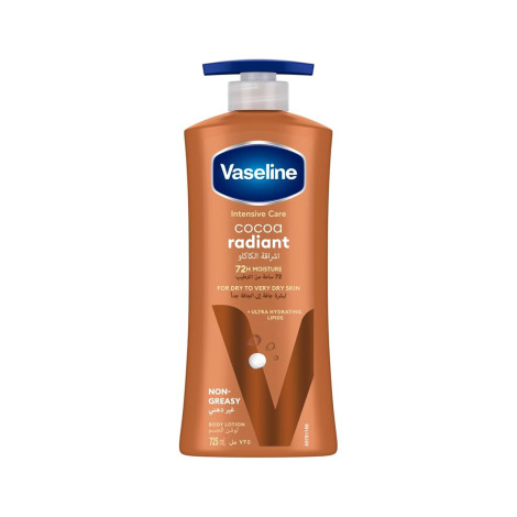 Vaseline Intensive Care Cocoa Radiant 72H Moisture Body Lotion  725ml 725ml