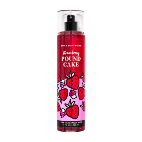 Bath & Body Strawberry Pound Cake Fine Fragrance Mist 236ml 236ml