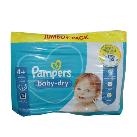 Pampers Baby Dry Pants For 10-15 kg 76pcs Jumbo + Pack 76pcs