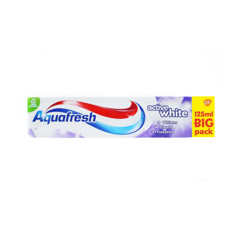 Aquafresh Active White 3in1 Protection Toothpaste 125ml 125ml