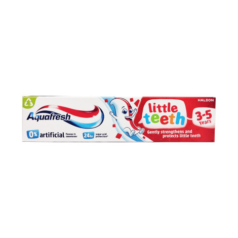 Aquafresh Little Teeth Baby Fluoride Toothpaste 3-5 Years 50ml 50ml