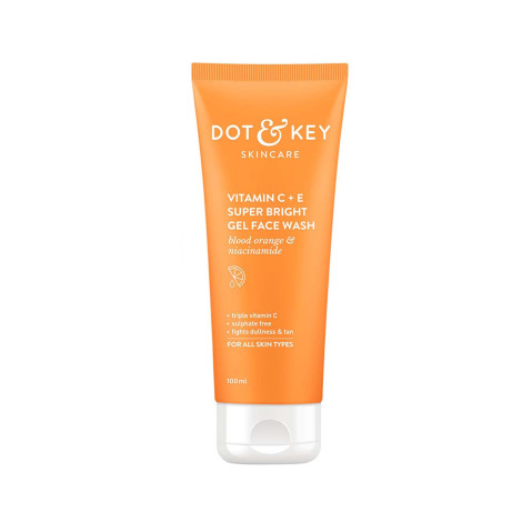 Dot & Key Vitamin C+E Super Bright Gel Face Wash 100ml 100ml