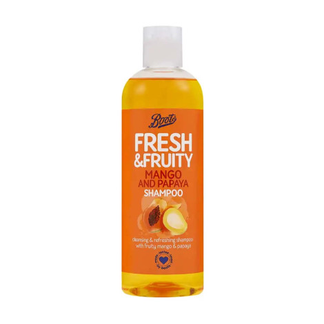 Boots Fresh & Fruity Mango & Papaya Shampoo 500ml 500ml