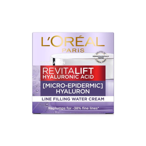 Loreal Revitalift Hyaluronic Acid Line Filling Water Cream 50ml 50ml