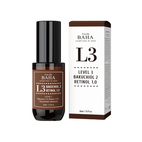 Cos De BAHA Level 3 Bakuchiol-2 Retinol-1.0 Serum (L3) 30ml 30ml