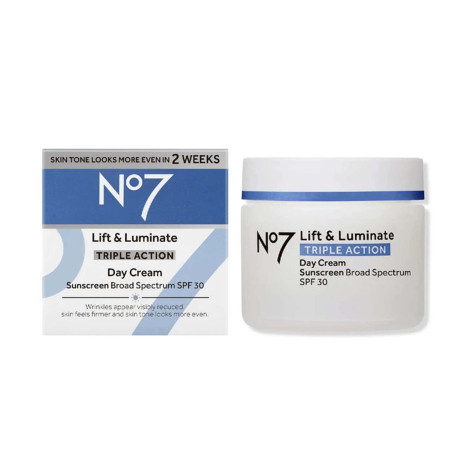 No7 Lift & Limunate Triple Action Day Cream with SPF30 50ml 50ml