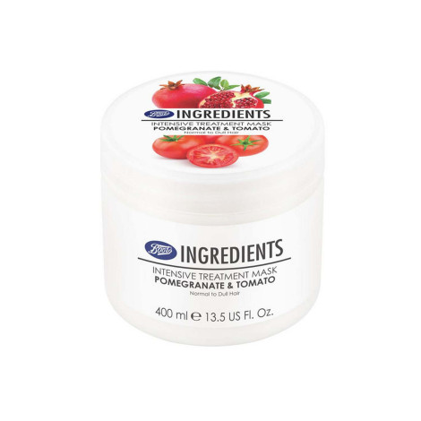 Boots Ingredients Pomegranate & Tomato Intensive Treatment Mask 400ml 400ml