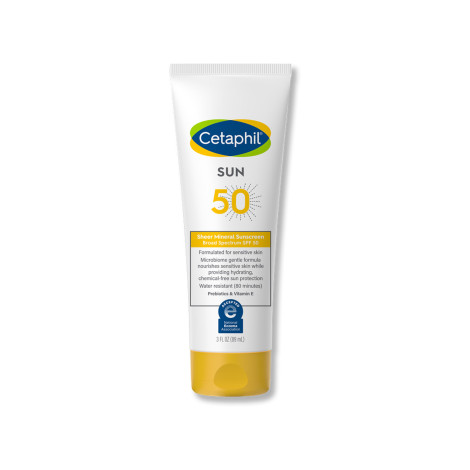 Cetaphil Sheer Mineral Sunscreen Broad Spectrum SPF50 89ml 89ml