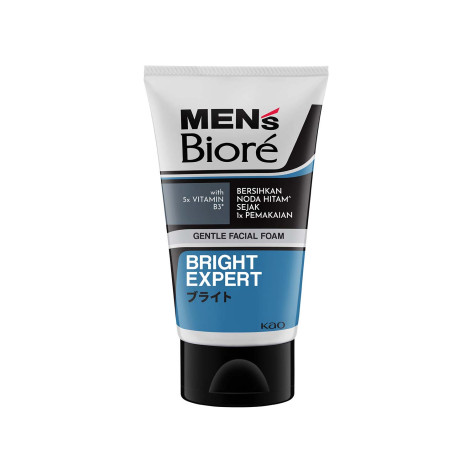 Biore Men's Bright Expert Gentle Facial Foam 100g 100g