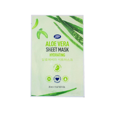 Boots Aloevera Sheet Mask 20ml 20ml