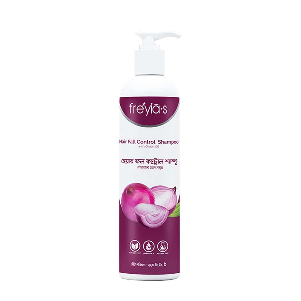 Freyias Hair Fall Control Shampoo with Onion Oil 220 ml 220ml