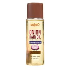 SkinO Onion Hair Oil with Onion Blackseed for Hair Regrowth 100ml 100ml