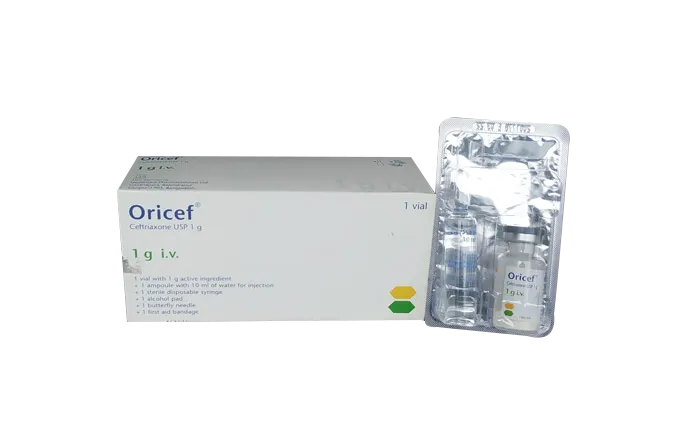 Oricef 1 gm/vial