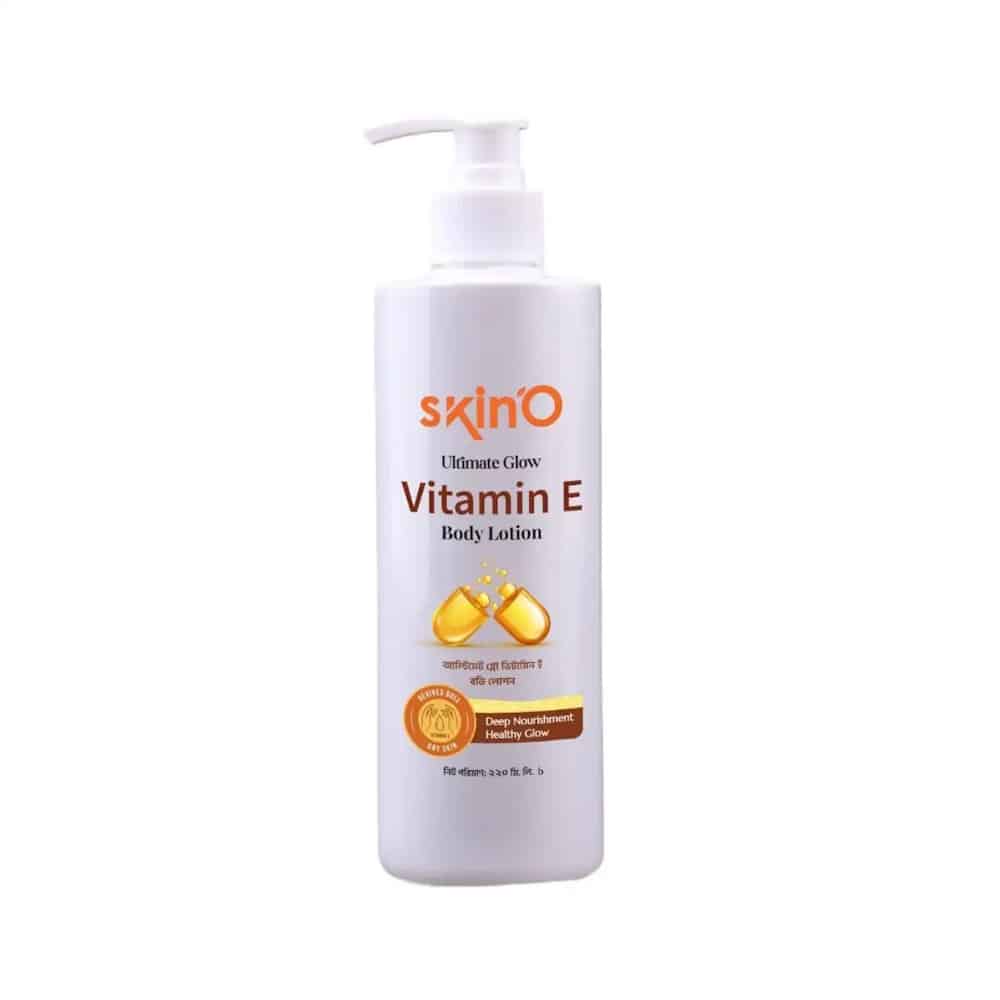 SkinO Ultimate Glow Vitamin E Body Lotion with Deep Nourishment  220ml 220ml
