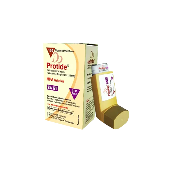 Protide (25 mcg+125 mcg)/puff