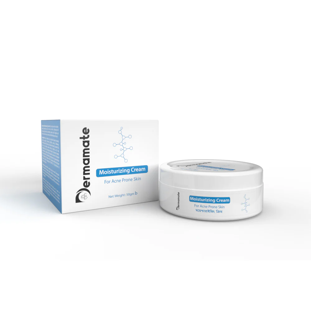 Dermamate Moisturizing Cream For Acne Prone Skin 50gm 50g