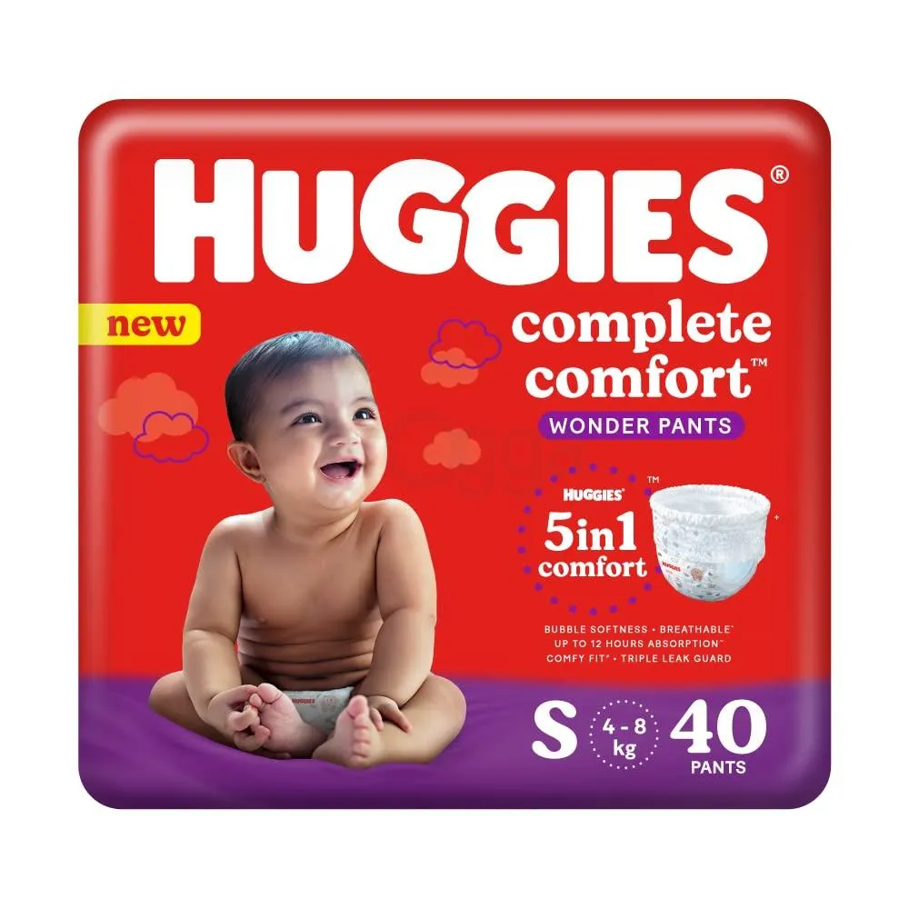 Huggies Wonder Pants S 40s (4-8kg)