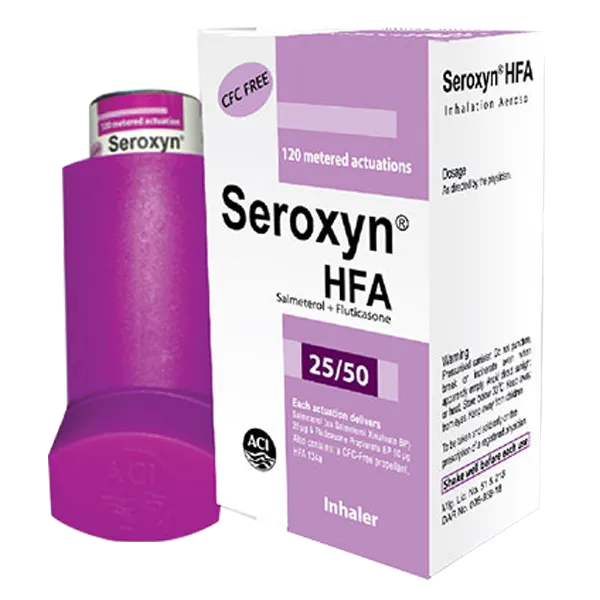 Seroxyn (25 mcg+50 mcg)/puff