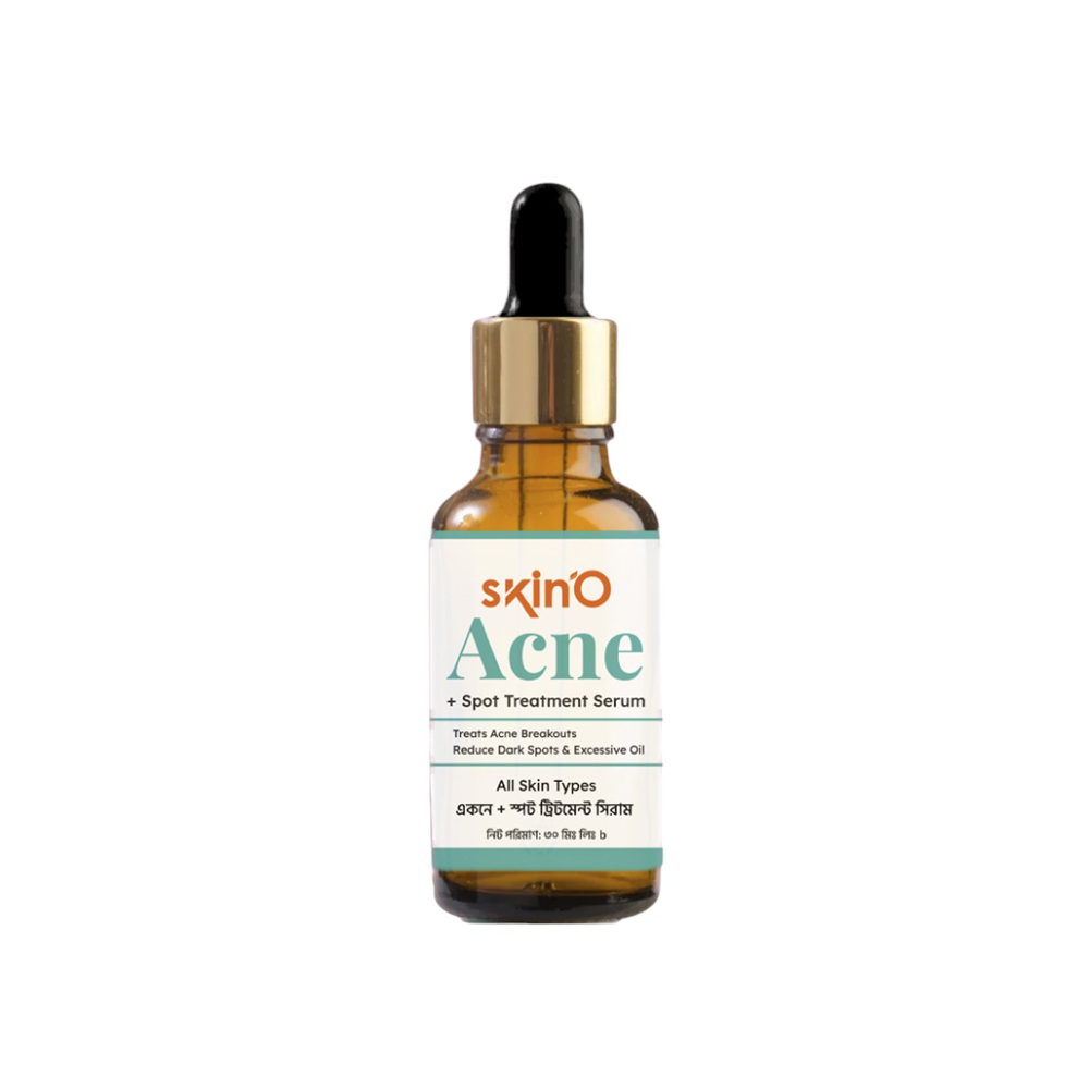SkinO Acne + Spot Treatment Serum for All Skin Types 30ml 30ml