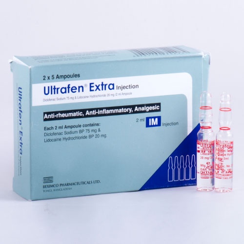 Ultrafen Extra (75 mg+20 mg)/2 ml