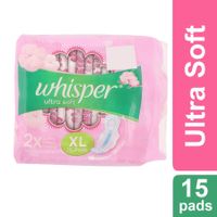 Whisper Ultra Soft XL 15 Pads